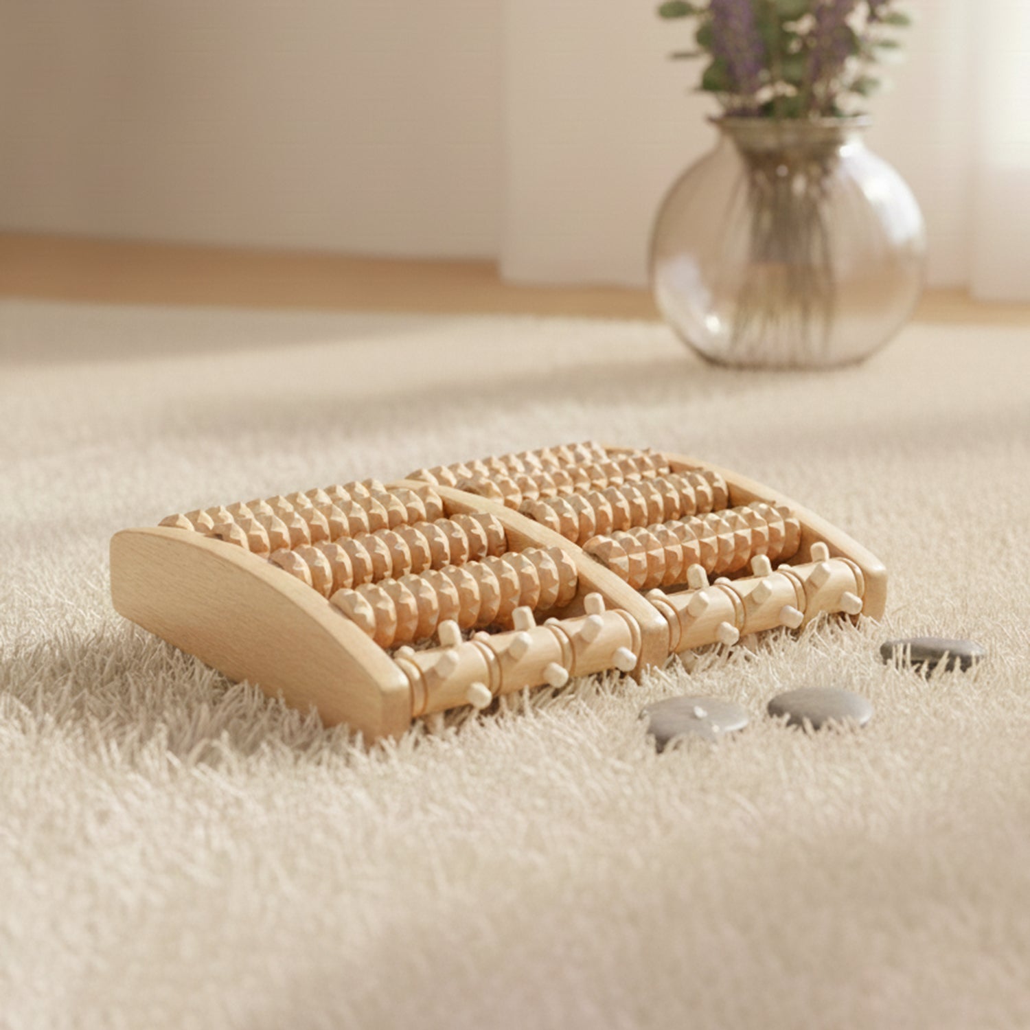 Shiva™ SoalStep Houten Voetmassage Plank