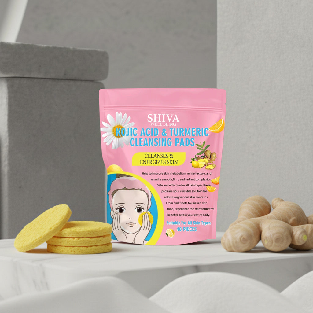 Tampons de nettoyage Kojic Curcuma Shiva ™