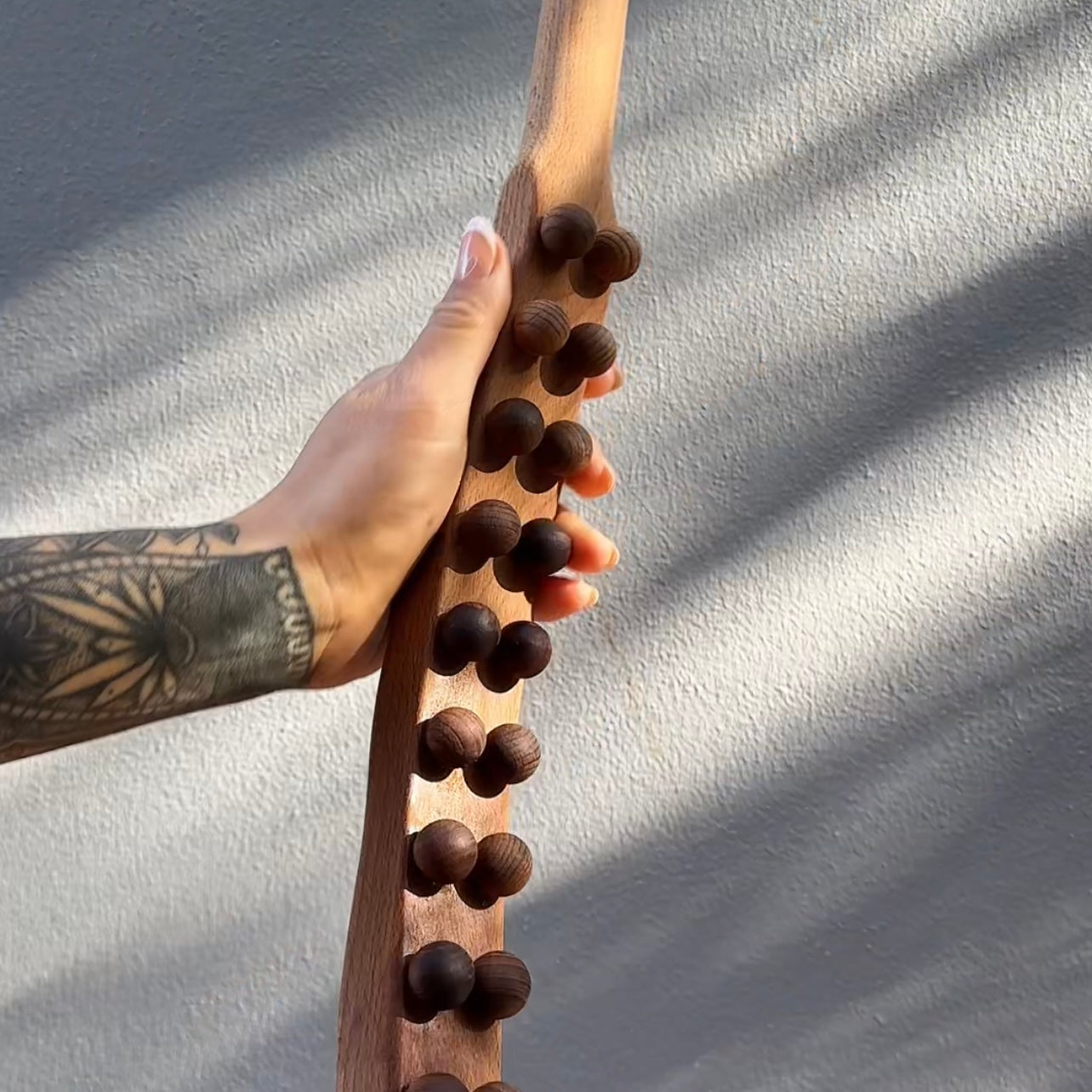 Shiva Bâton de Thérapie en Bois Naturel
