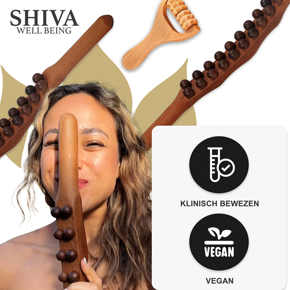Shiva ™ Gua Sha Wooden Therapy Bar