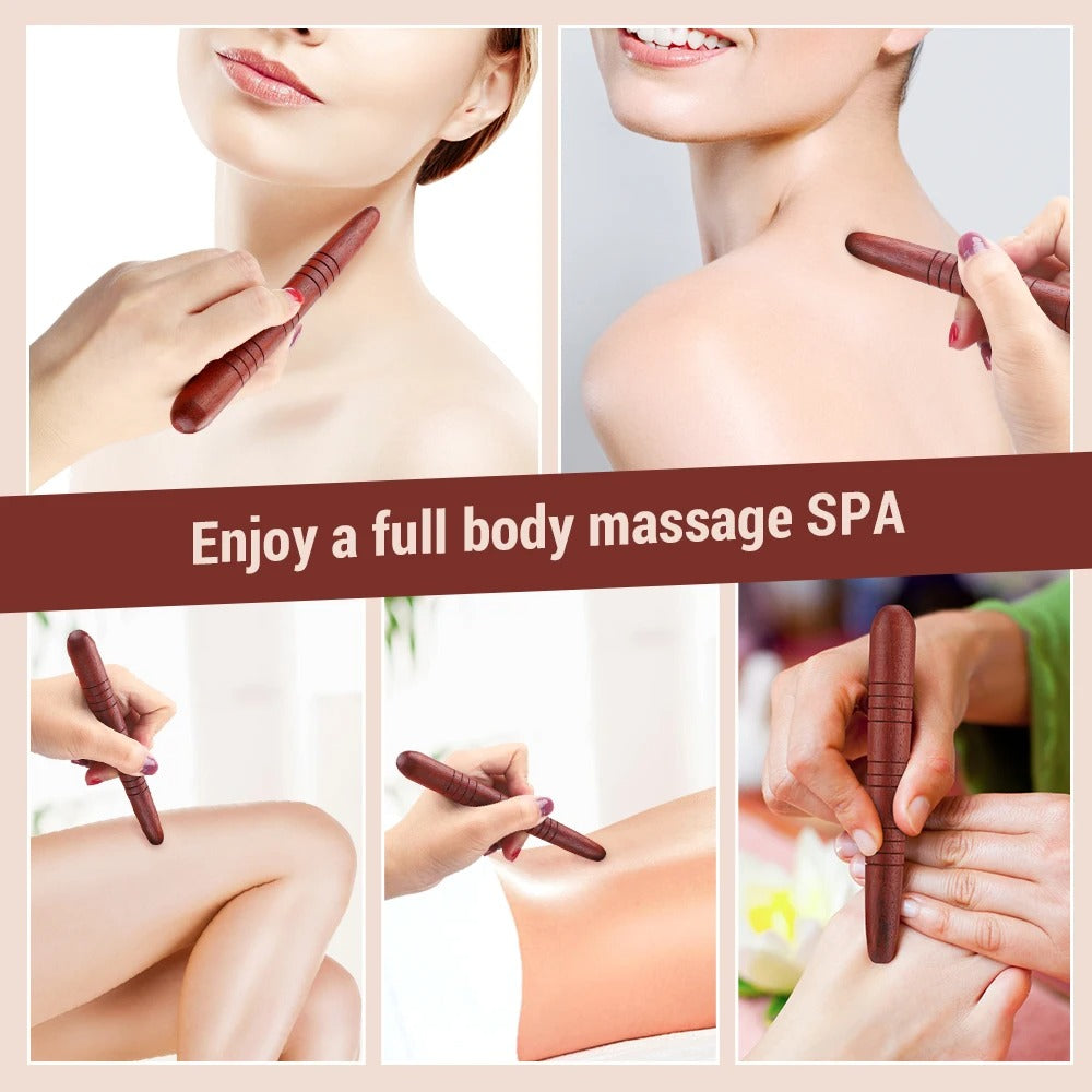 Shiva Houten Acupressuur Massage Stick