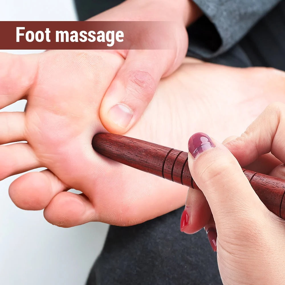Shiva Houten Acupressuur Massage Stick