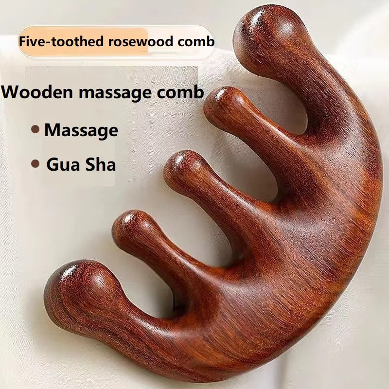 Shiva Houten Massagekam voor Hoofdhuid en Haar