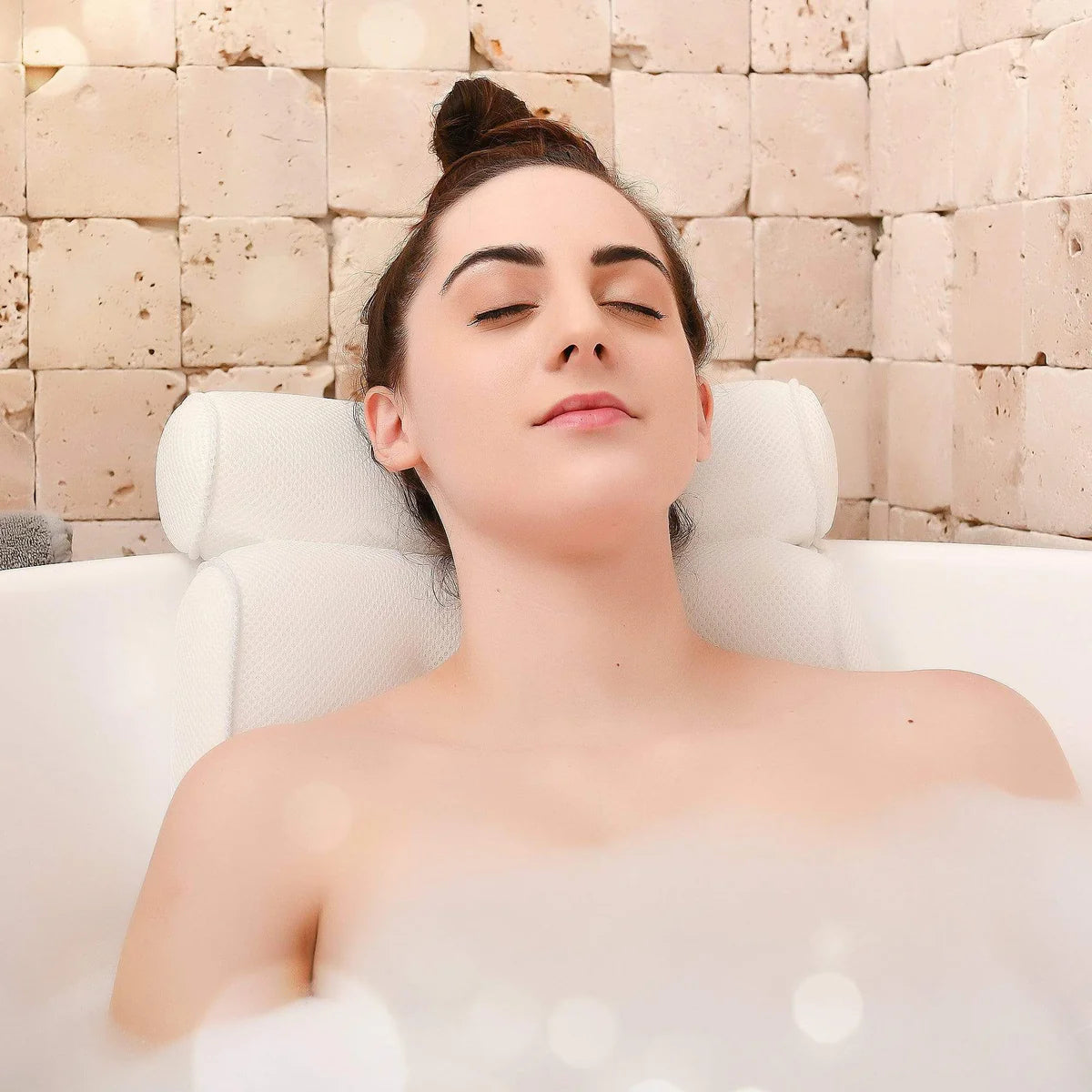 Shiva ™ Floating Plank + Bath Cushion Bundle