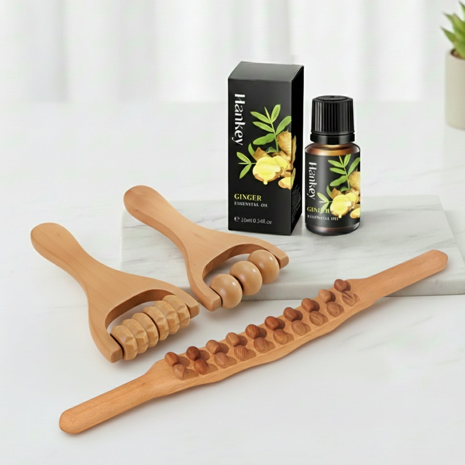 Shiva ™ Gua Sha Wooden Therapy Bar