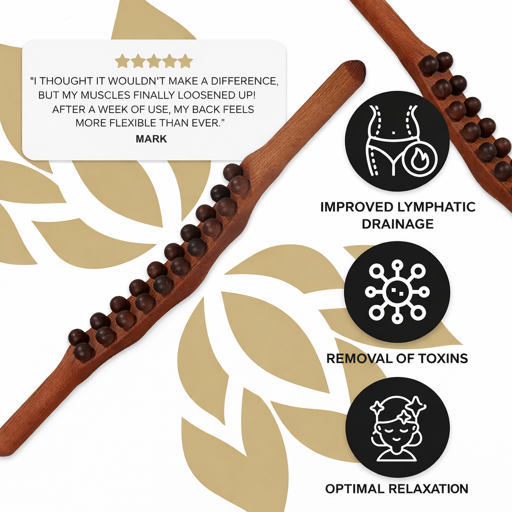 Shiva ™ Gua Sha Wooden Therapy Tod