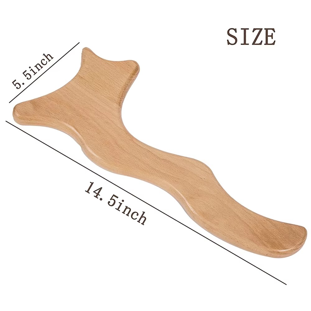 Shiva Houten Lymfedrainage Massage Tool