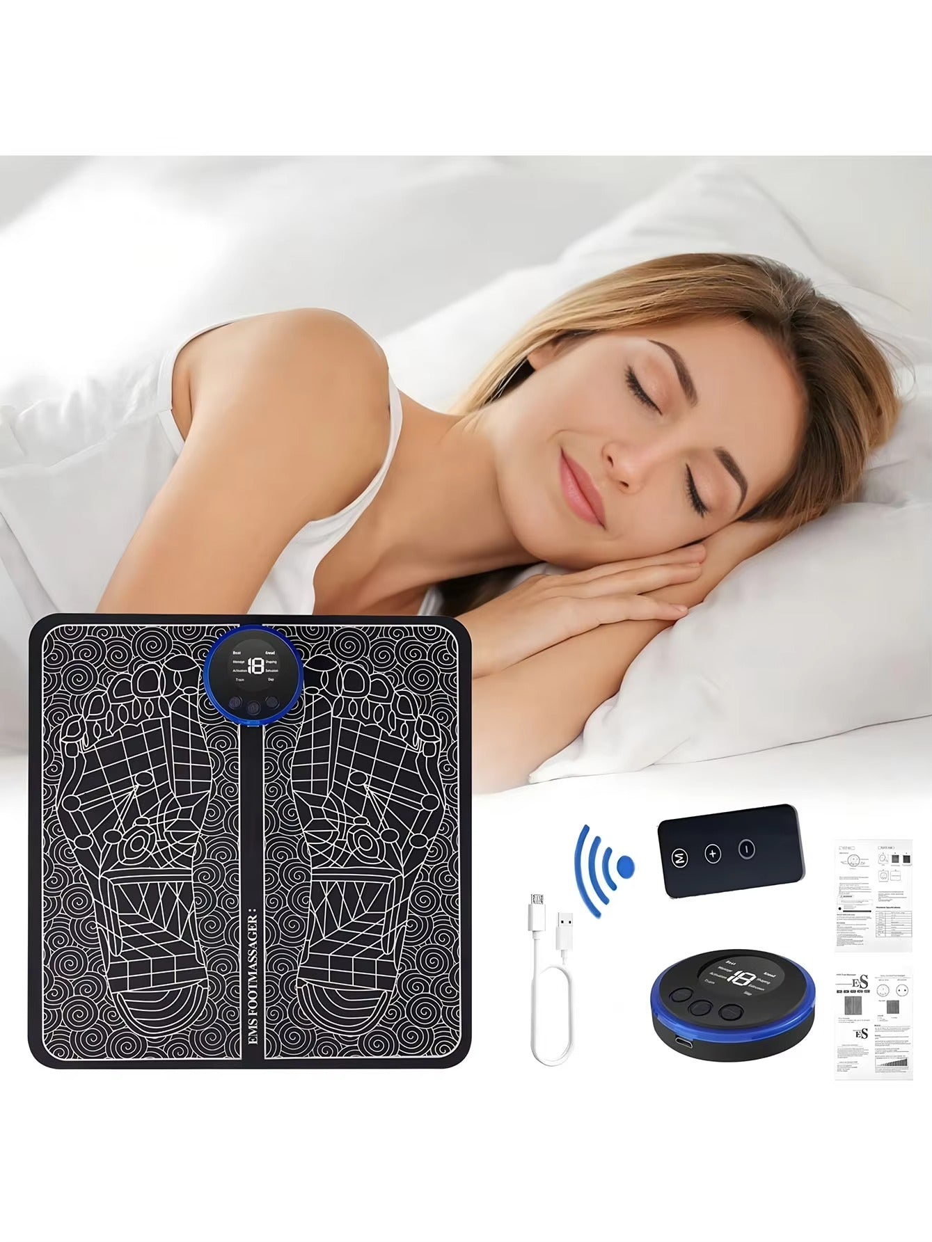 Shiva Elektrische EMS Voetmassage Mat