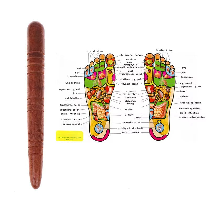 Shiva Houten Acupressuur Massage Stick