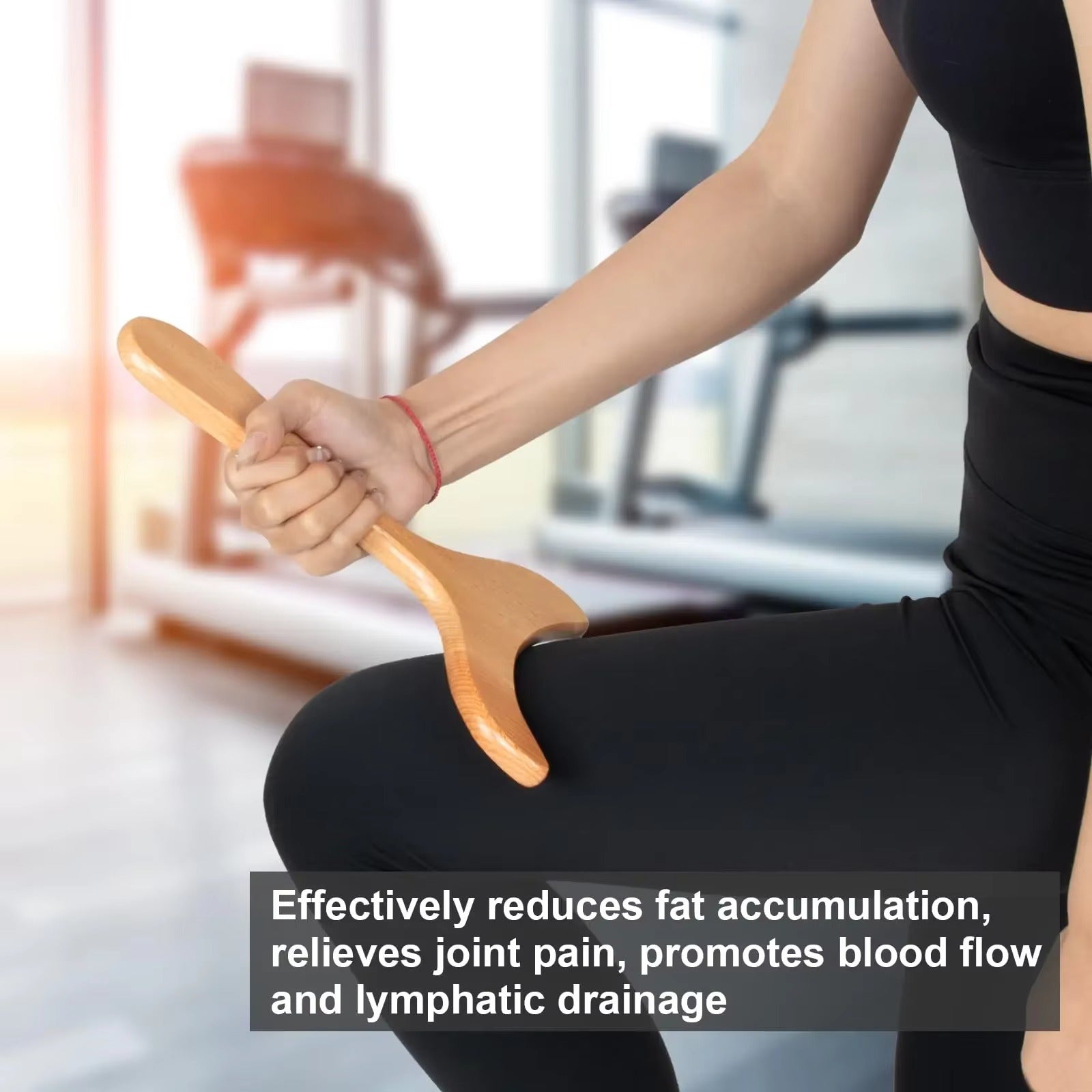 Shiva Houten Lymfedrainage Massage Paddle