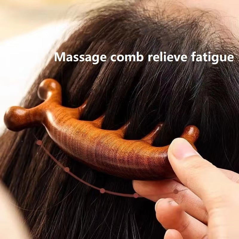 Shiva Houten Massagekam voor Hoofdhuid en Haar