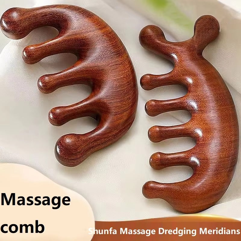 Shiva Houten Massagekam voor Hoofdhuid en Haar