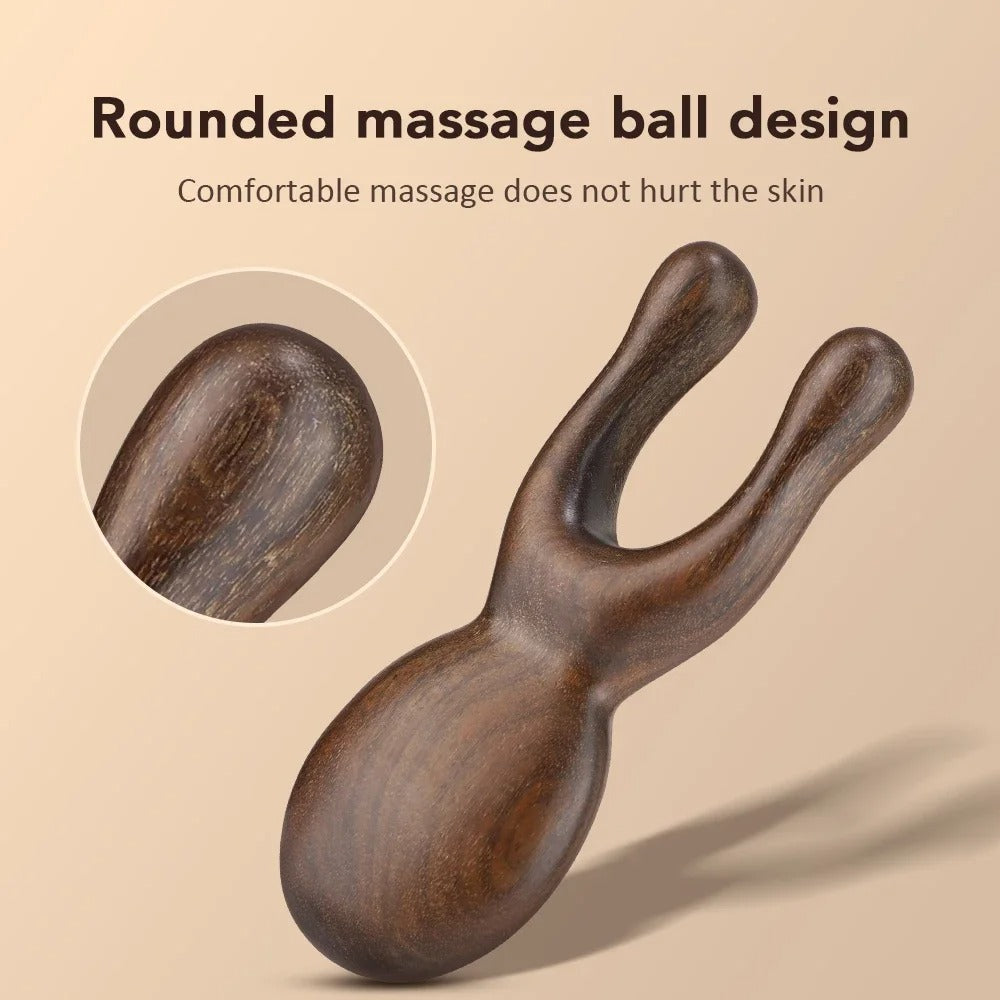 Shiva Sandelhouten Gua Sha Massage Tool voor Gezicht