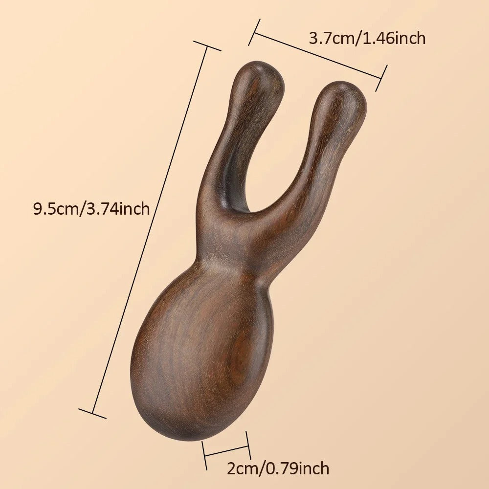 Shiva Sandelhouten Gua Sha Massage Tool voor Gezicht