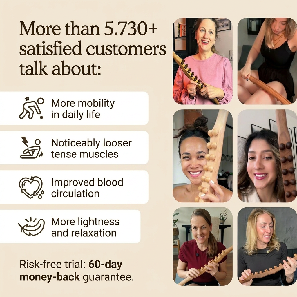 Shiva ™ Gua Sha Wooden Therapy Tod